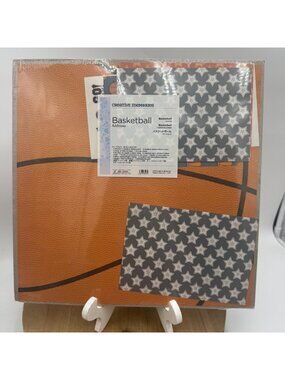 Creative Memories Basketball Additions themed scrapbook kit containing 12x12 inc